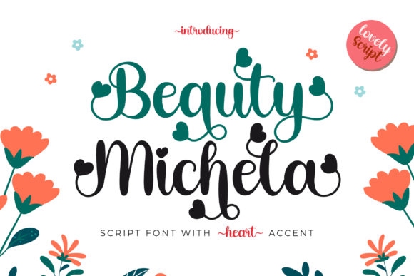 Beauty Michela: A Romantic Script Font for Makers