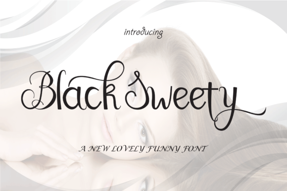 Black Sweety: A Whimsical Script Font for Crafters