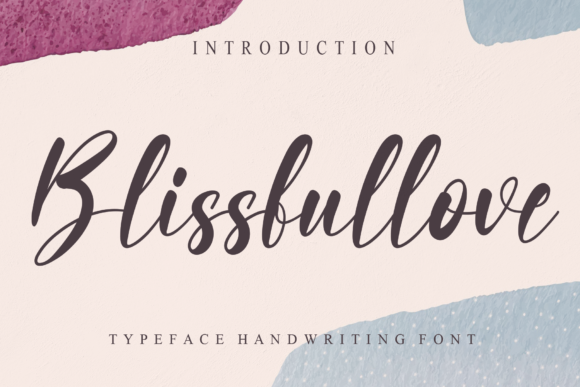 Blissfullove: A Handwritten Font for Modern Web Design