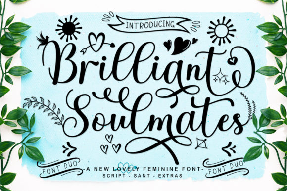 Brilliant Soulmates: A Font for Handmade Creators
