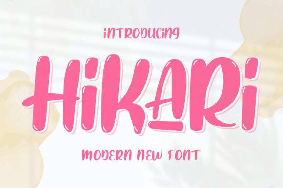 Bring Your Creations to Life with Hikari Font