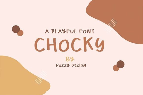 Chocky: A Handwritten Font for Authentic Editorial Design