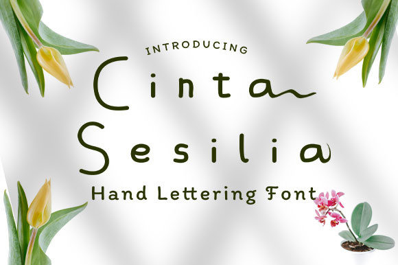 Cinta Sesilia: A Delicate Script Font for Web Design