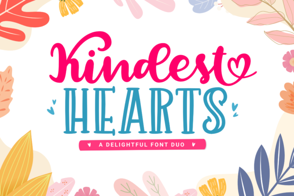 Discover Kindest Hearts: A Versatile Font for Creative Branding