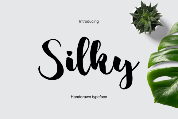 Discover Silky: A Delicate Script Font for Elegant Branding