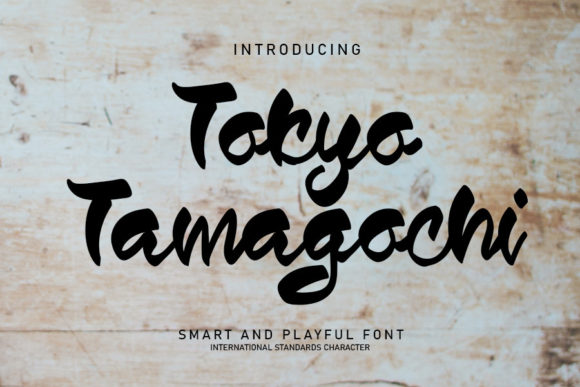 Discover the Elegance of Tokyo Tamagochi Font
