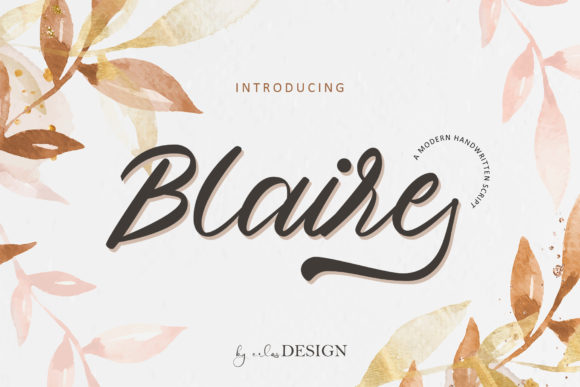 Discovering Blaire: A Perfect Font for Elegant Branding