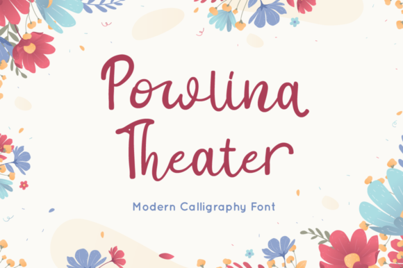 Elevate Your Craft with Powlina Theater Font