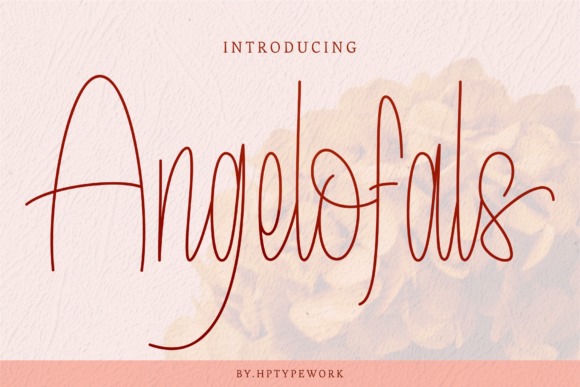 Enhance Your Brand with Angelofals Font