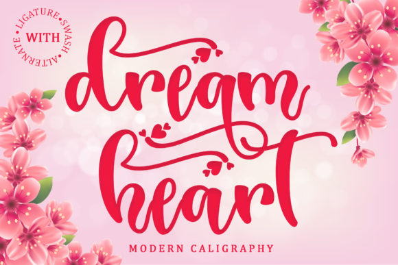 Enhance Your Brand with Dream Heart Font