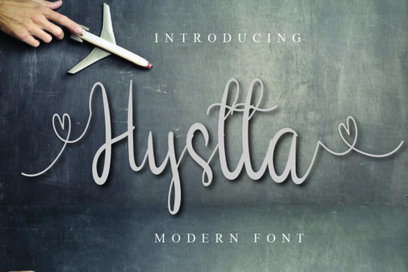 Enhance Your Brand with Hystta: A Refined Script Font