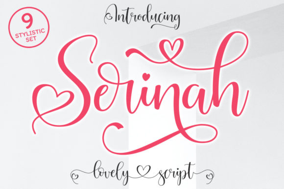 Enhance Your Brand with Serinah: A Premium Handwritten Font