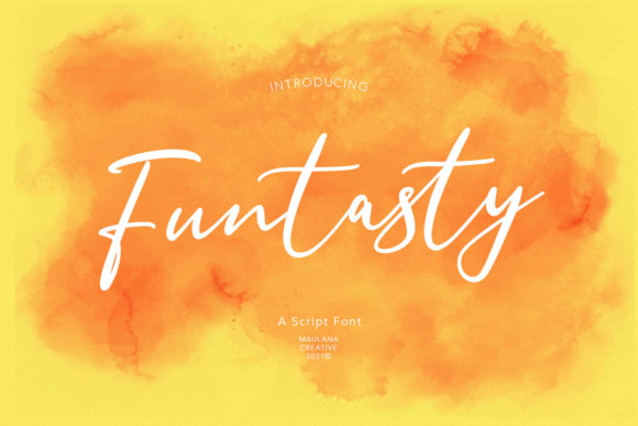 Funtasty: A Whimsical Script Font for Editorial Charm