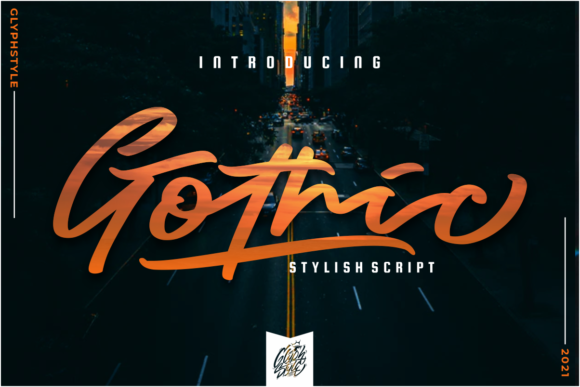 Gothic: A Stylish Script Font for Modern Web Design
