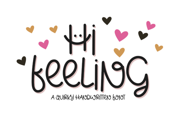 Hi Feeling: A Charming Handwritten Font for Web Design
