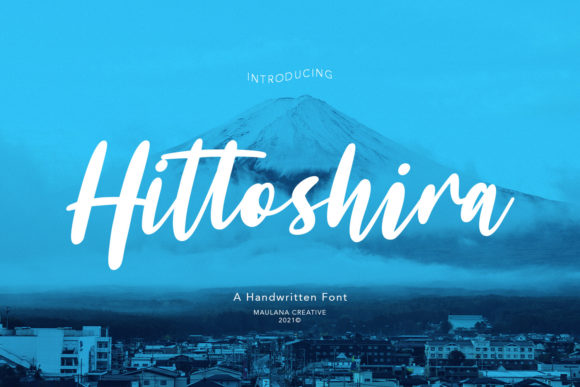 Hittoshira: A Luxurious Script Font for Your Next Campaign