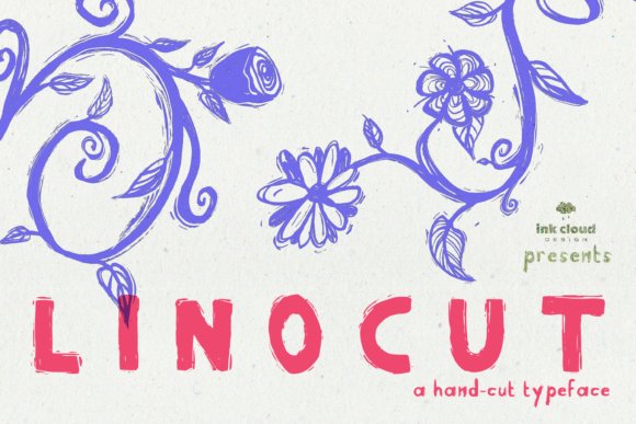 Linocut: A Handwritten Font for Charming Brand Identity