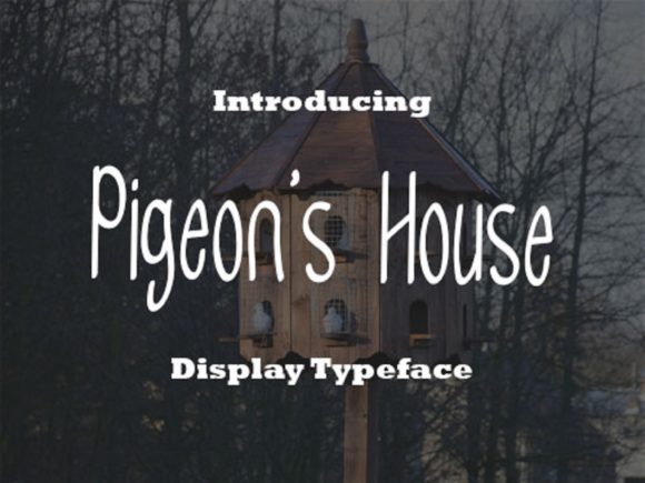 Pigeon s House: A Handwritten Font for Modern Web Design