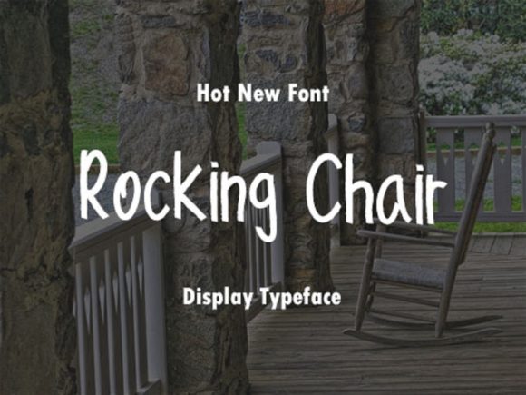 Rocking Chair: A Handwritten Font for Engaging Web Design
