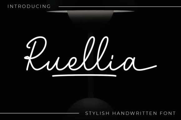 Ruellia: The Elegant Script Font for Modern Editorial Design