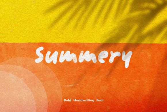 Summery: A Playful Handwritten Font for Modern Web Design