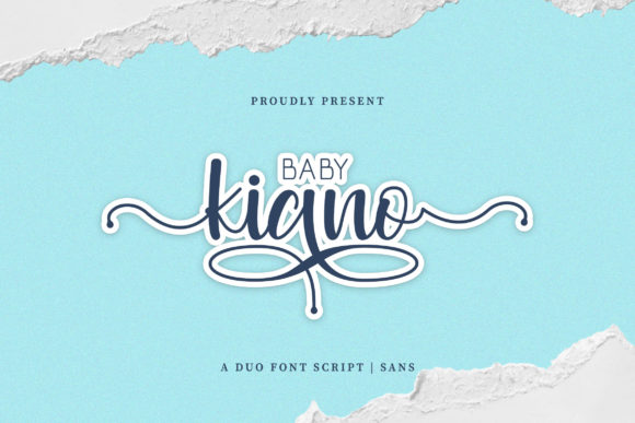 Transform Your Brand with Baby Kiano Duo Font