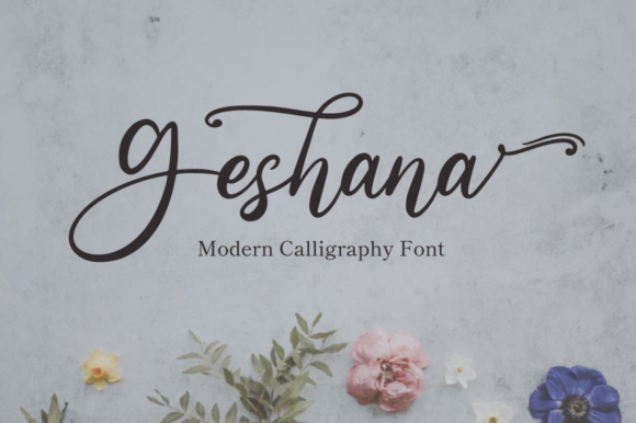 Transform Your Brand with Geshana: A Premium Script Font