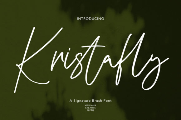 Transform Your Brand with Kristafly: A Luxurious Script Font