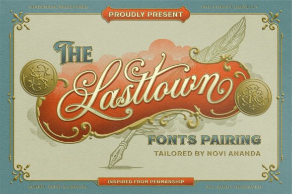 Unleash Creativity with Lasttown: A Versatile Trio Font